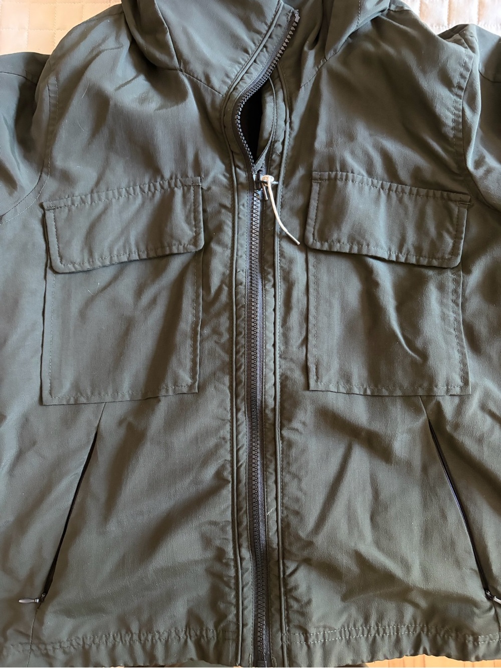 Vuori lightweight Lightweight Lined hooded boxy Jacket